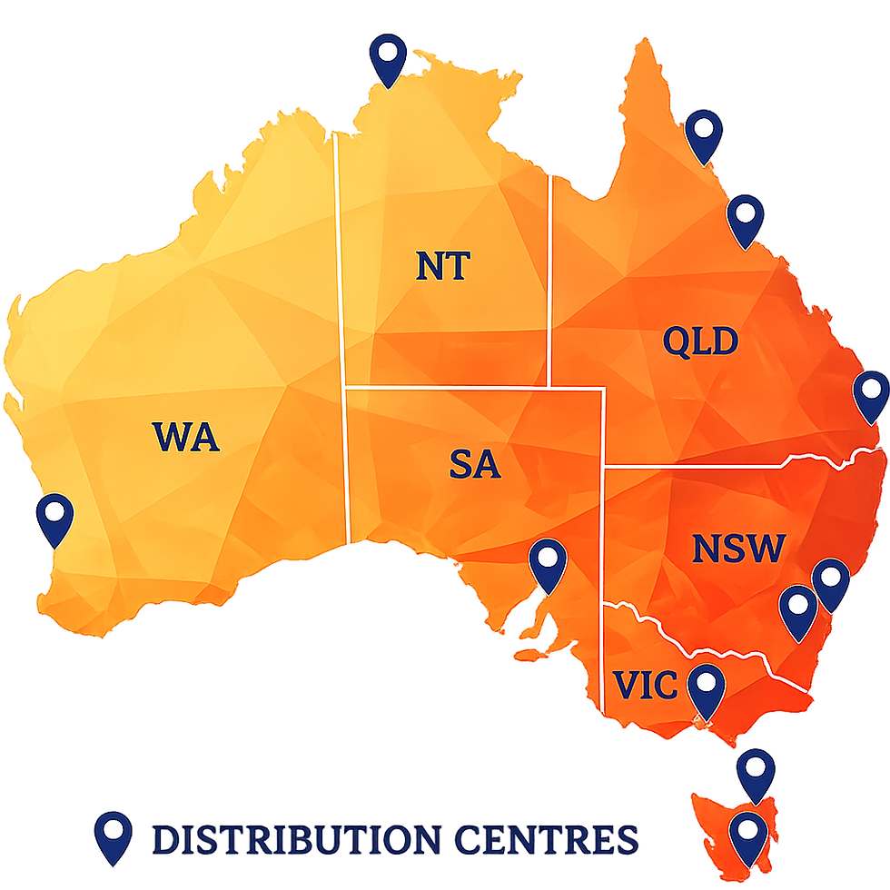 Map of Australia